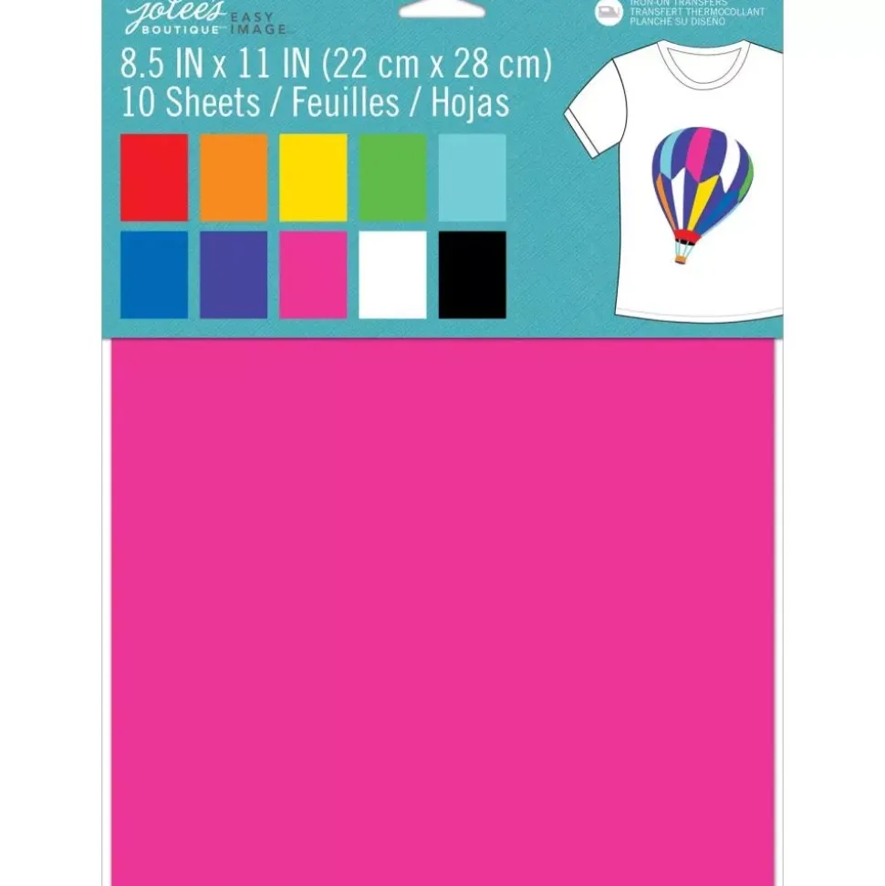 Kit de transferibles para telas Rainbow Jolee's Boutique