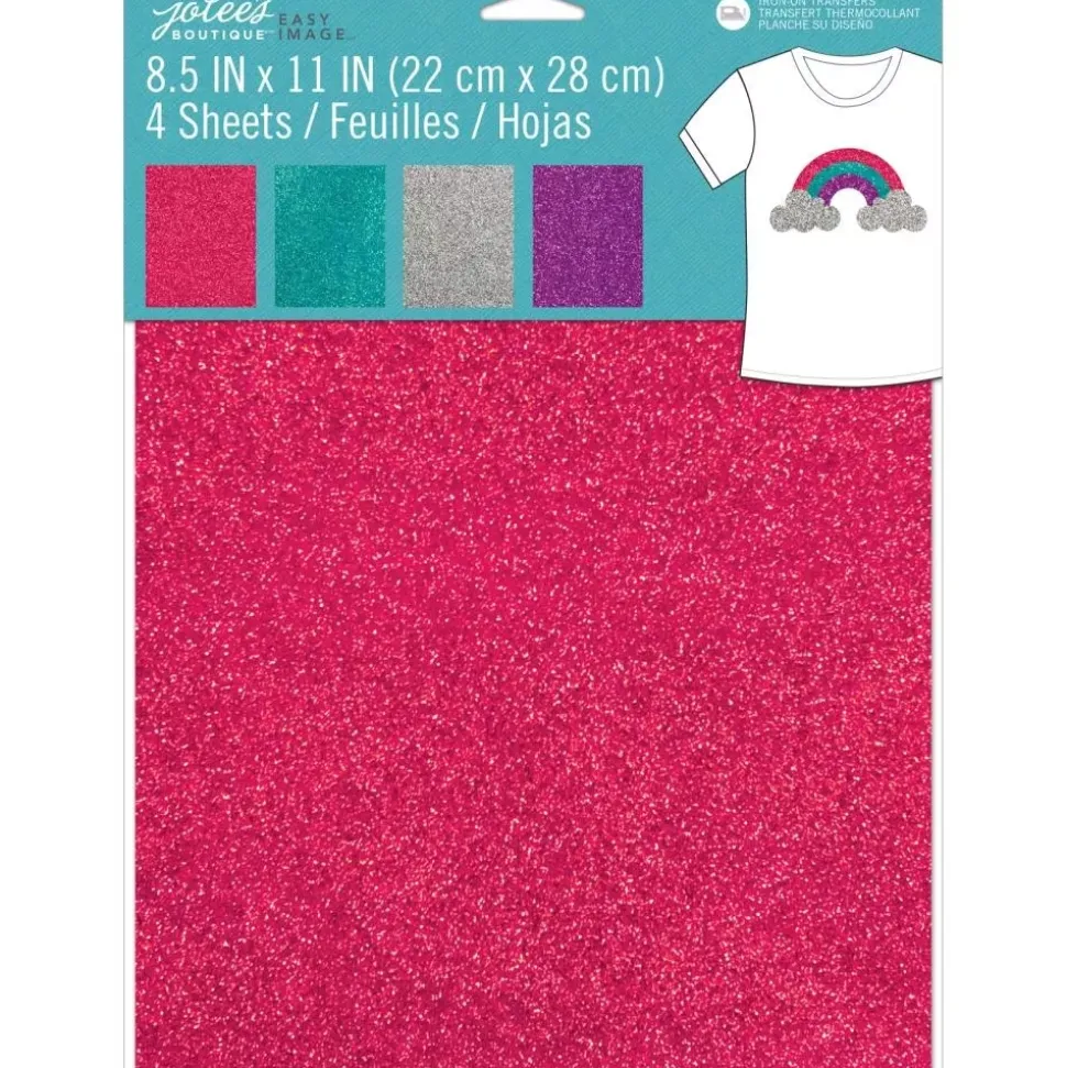 Kit de transferibles para telas Bright Glitter Jolee's Boutique