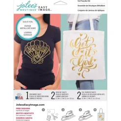 Kit De Transferibles Para Telas Gold Foil Jolee S Boutique