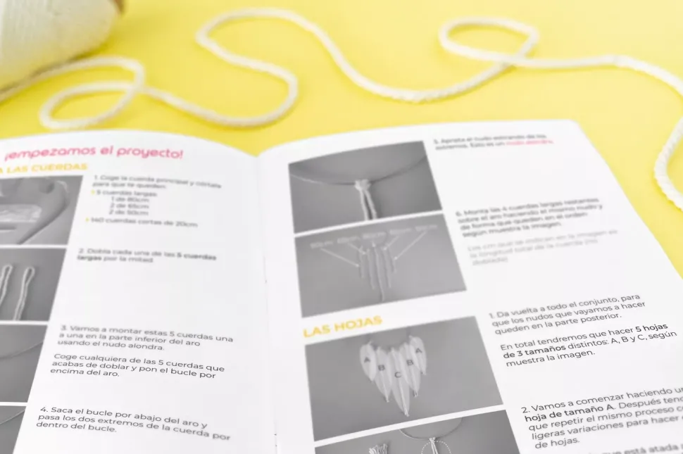 Kit DIY Atrapasueños Boho de Macramé Macranova