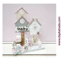 Kit DIY Casita Búhos de Navidad Dayka