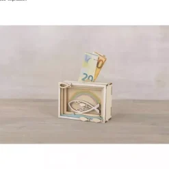 Kit Hucha de Madera 3D Peces Rayher