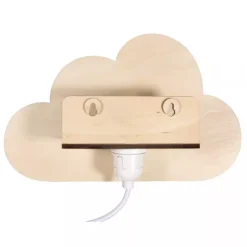 Kit Lámpara de Madera Nube Pequeña Rayher