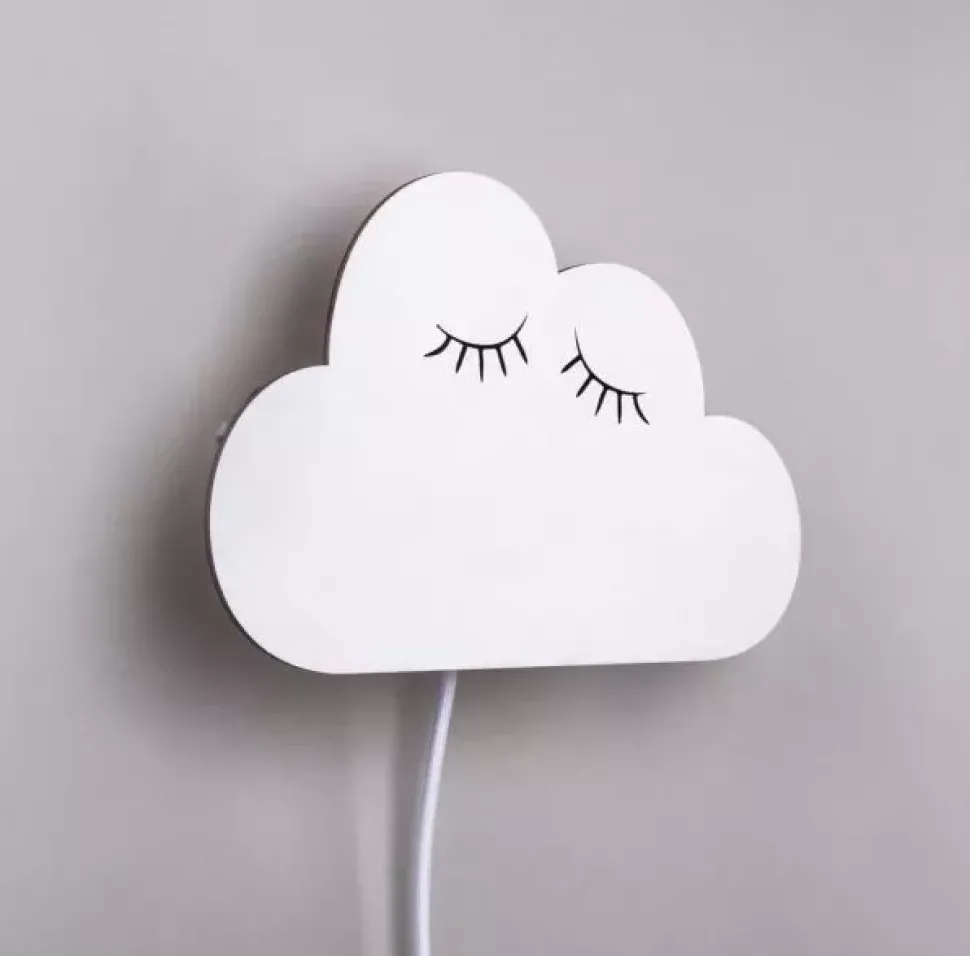 Kit Lámpara de Madera Nube Pequeña Rayher