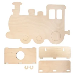 Kit Lámpara de Madera Tren Rayher