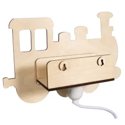 Kit Lámpara de Madera Tren Rayher