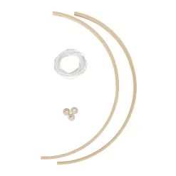 Kit Madera Bambú para Móvil Bebé Rayher