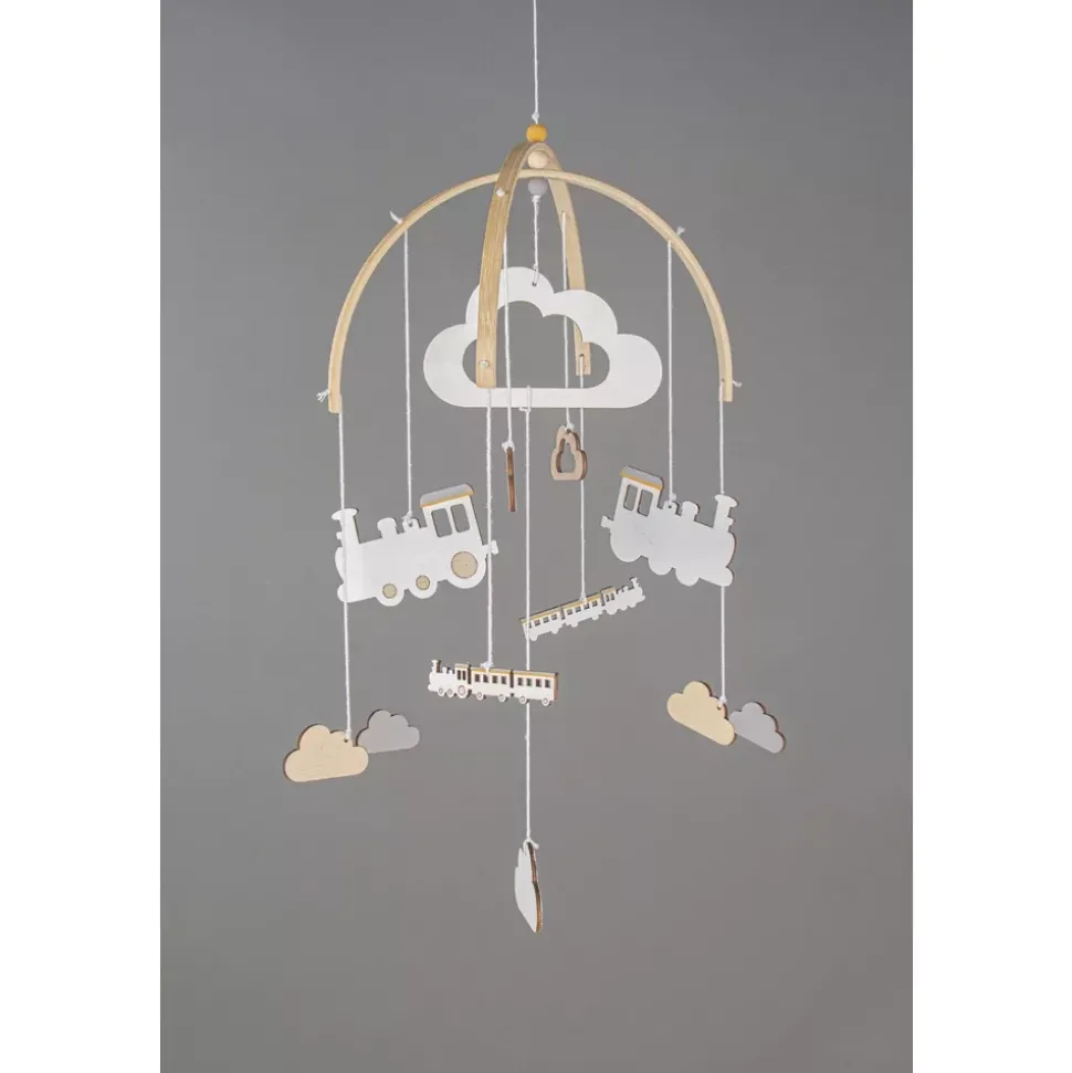 Kit Madera Bambú para Móvil Bebé Rayher