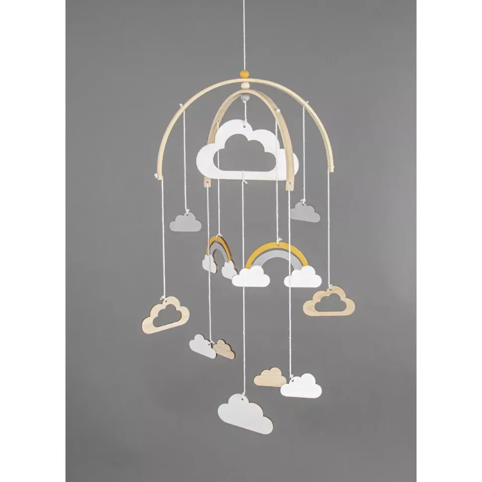 Kit Madera Bambú para Móvil Bebé Rayher