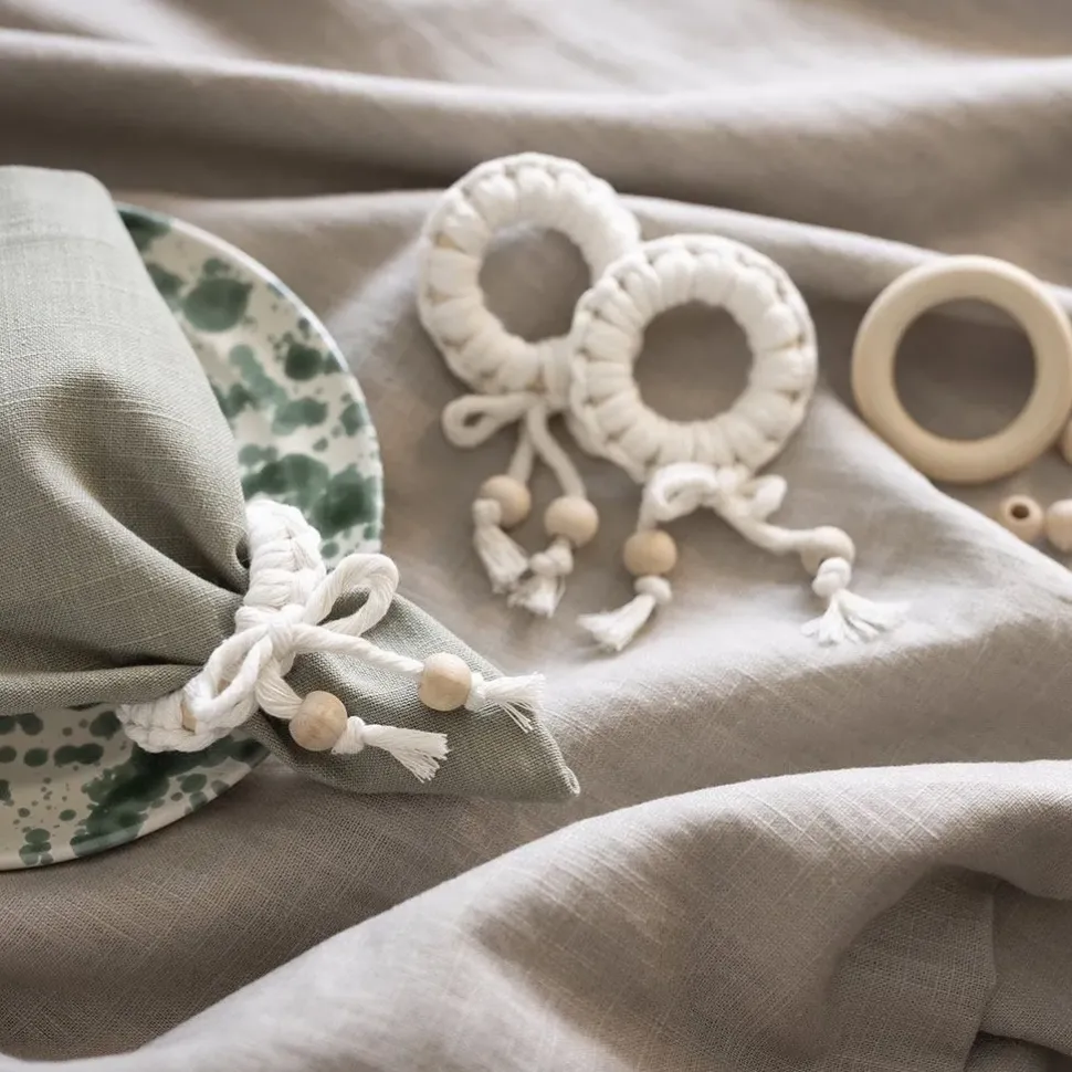 Kit mini de manualidades Servilleteros Macramé Creativ Company