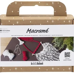 Kit mini de manualidades Papa Noel Macramé Creativ Company