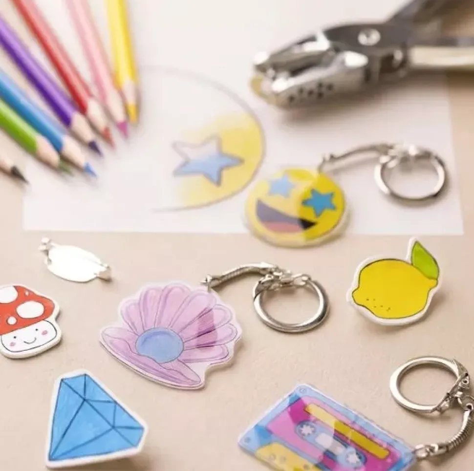 Kit mix creativo Llaveros Shrink Plastic Creativ Company