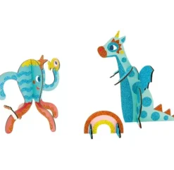 Kit Multi Actividad Todo en Purpurina Avenue Mandarine Décopatch