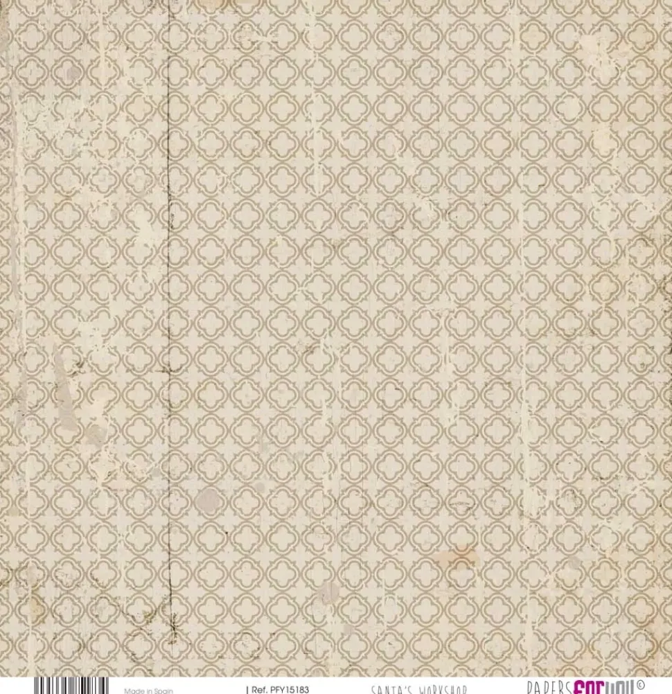 Kit papeles vellum Santa's Workshop PapersForYou 30x30cm