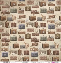 Kit papeles vellum Wizarding Adventure III PapersForYou 30x31cm