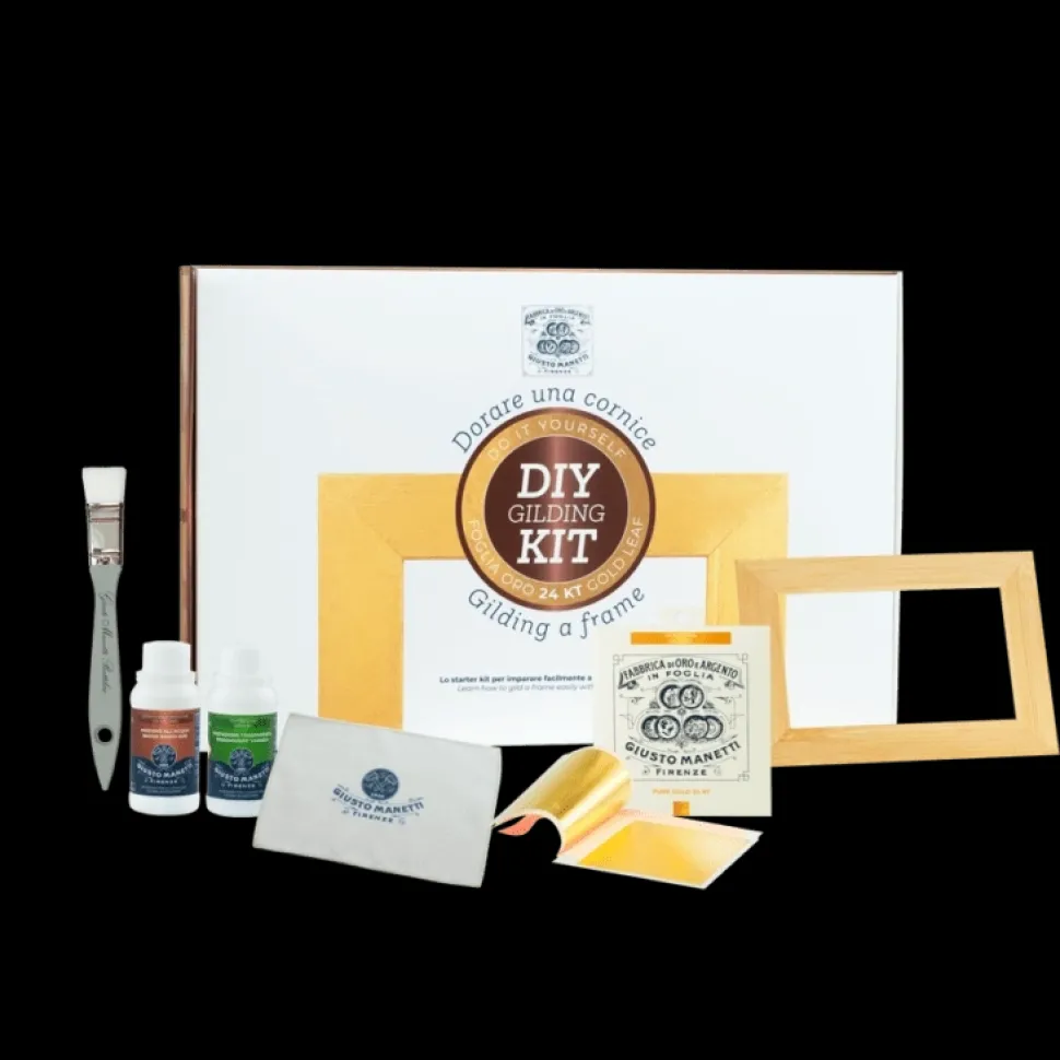 Kit para dorar un marco Giusto Manetti