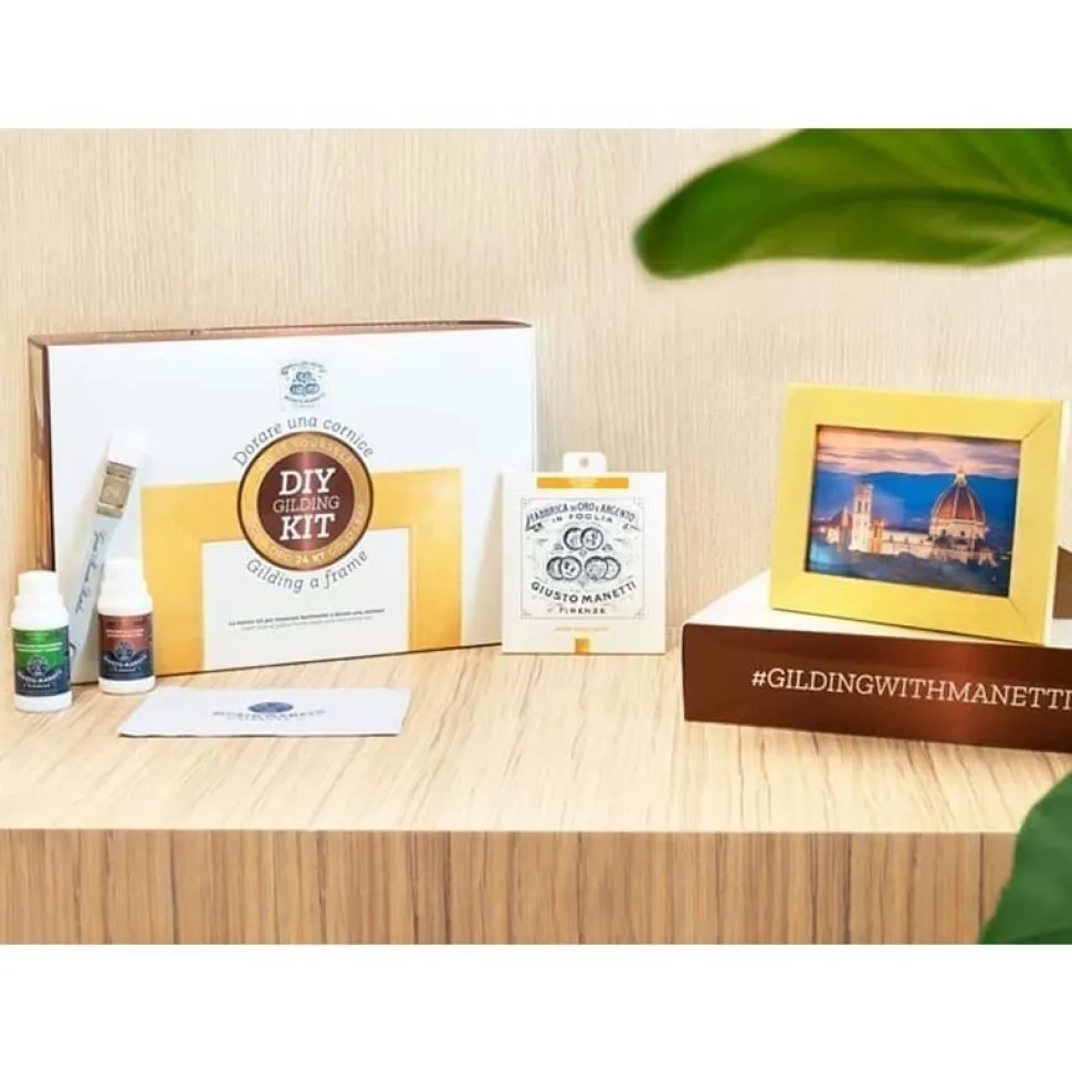 Kit para dorar un marco Giusto Manetti
