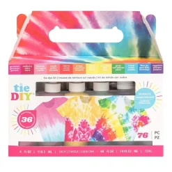 Kit para Tie Dye American Crafts 76pc