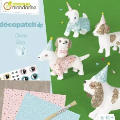 Kit Perros Papel Maché Avenue Mandarine Décopatch
