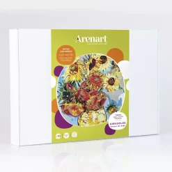 Kit Pinta por números Girasoles de Van Gogh Arenart