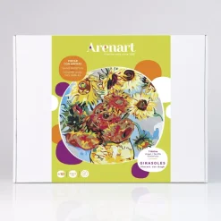 Kit Pinta por números Girasoles de Van Gogh Arenart