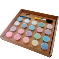 Kit Pintar con Arenas de Colores Aviador Arenart 38x38cm