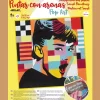 Kit Pintar con Arenas de Colores Audrey Pop Art Arenart 38x38cm
