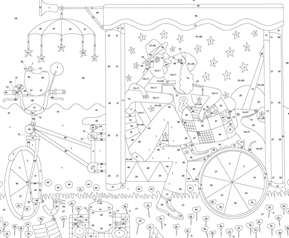 Kit Pintar con Arenas de Colores Circo Arenart 38x46cm