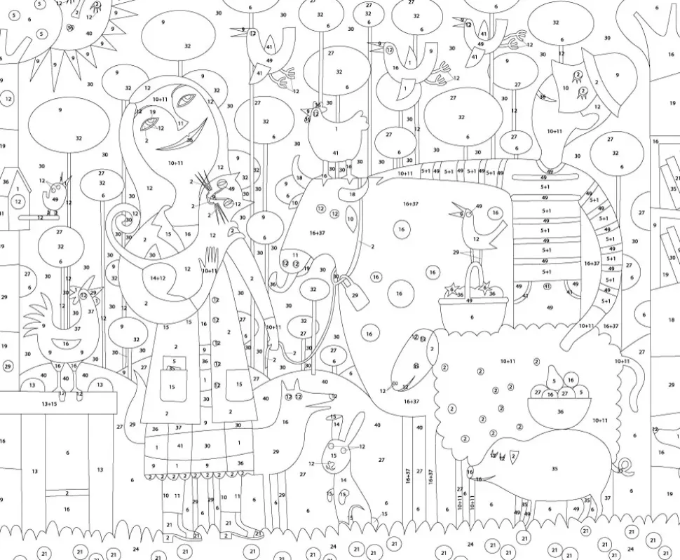 Kit Pintar con Arenas de Colores La Granja Arenart 38x46cm