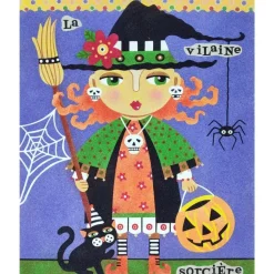 Kit Pintar con Arenas de Colores La Vilaine Sorciere Arenart 38x46cm