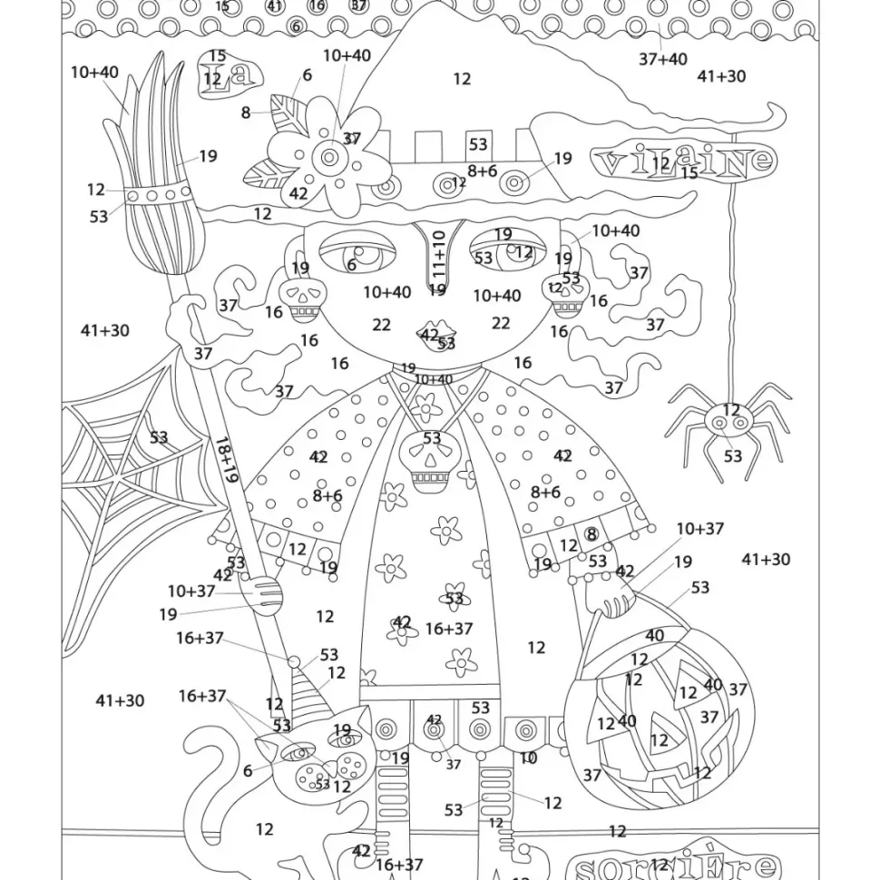 Kit Pintar con Arenas de Colores La Vilaine Sorciere Arenart 38x46cm