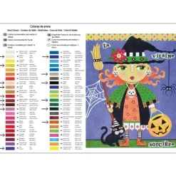 Kit Pintar con Arenas de Colores La Vilaine Sorciere Arenart 38x46cm
