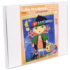 Kit Pintar con Arenas de Colores La Vilaine Sorciere Arenart 38x46cm