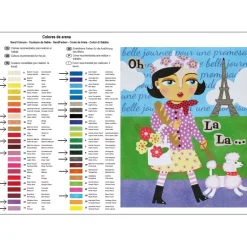 Kit Pintar con Arenas de Colores Oh La La Arenart 38x46cm