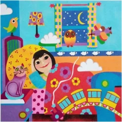 Kit Pintar con Arenas de Colores Encomenda Arenart 38x38cm