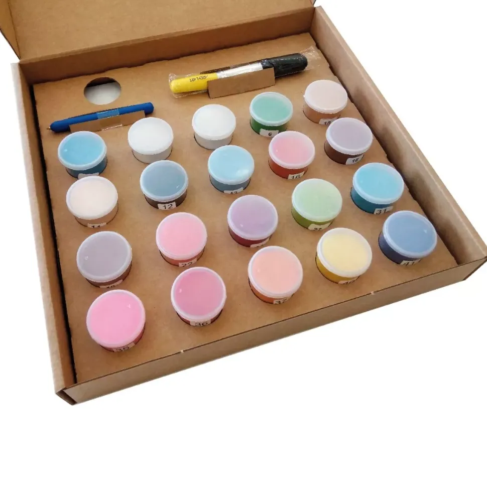 Kit Pintar con Arenas de Colores Casitas Playa Arenart 38x46cm