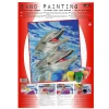 Kit Pintar con Arenas de Colores Delfines Arenart 38x46cm