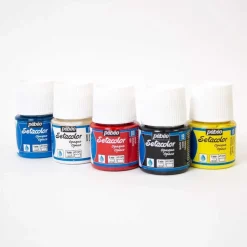 Kit Pintura de Tela Setacolor surtido 4 + 1 GRATIS Pebeo 45ml