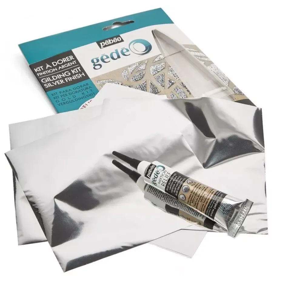 Kit relieve para dorar efecto espejo Gedeo Pebeo