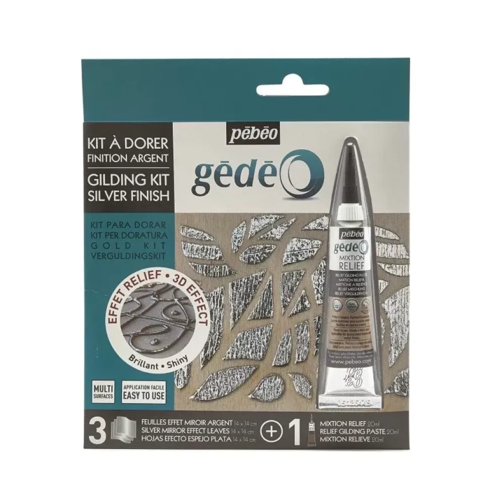 Kit relieve para dorar efecto espejo Gedeo Pebeo