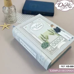 Kit Scrapbooking Caja Libro Comunión Niño Dayka
