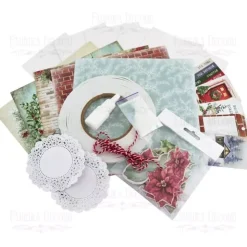 Kit Tarjetas de Navidad Winter Wonders Fabrika Decoru