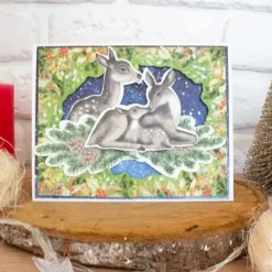 Kit Tarjetas Navideñas Awaiting Christmas Fabrika Decoru