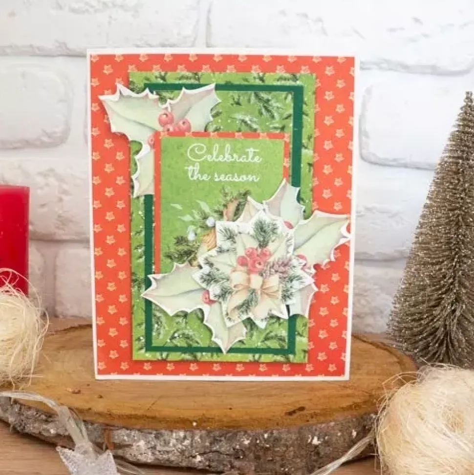 Kit Tarjetas Navideñas Awaiting Christmas Fabrika Decoru