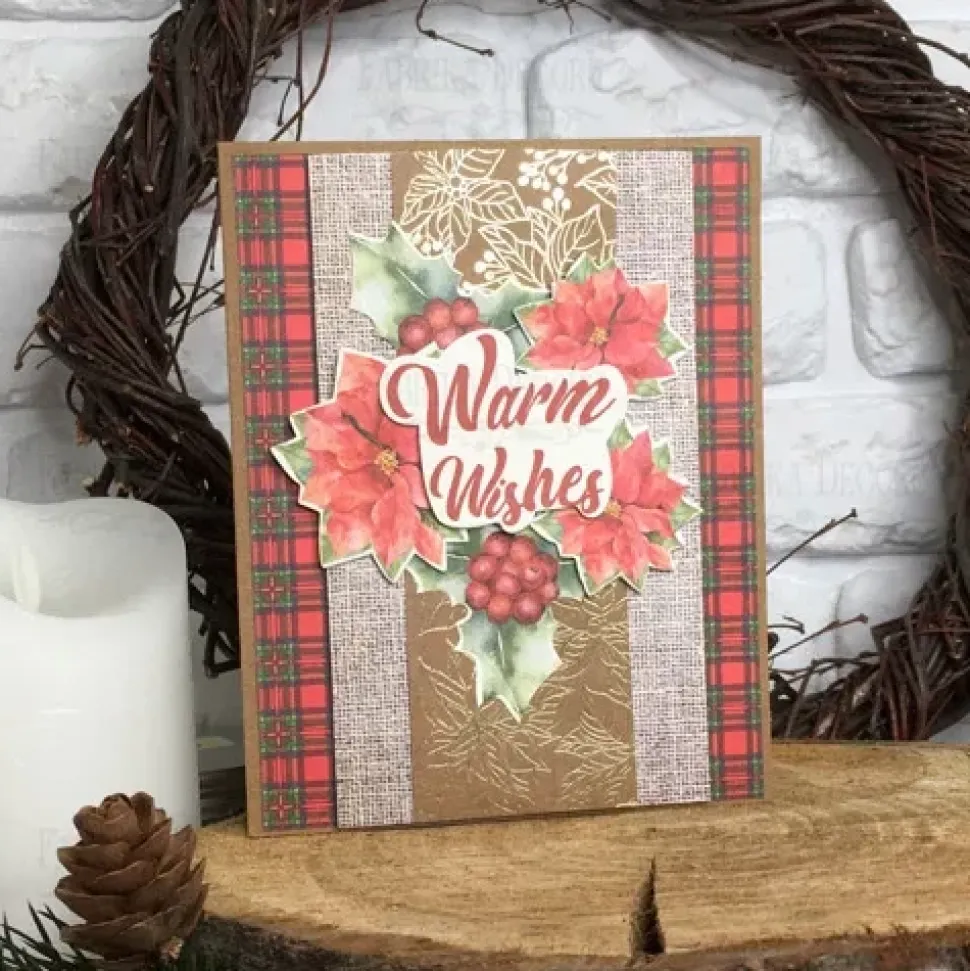 Kit Tarjetas Navideñas Our Warm Christmas 2 Fabrika Decoru