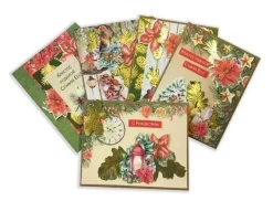 Kit Tarjetas Navideñas Our Warm Christmas Fabrika Decoru