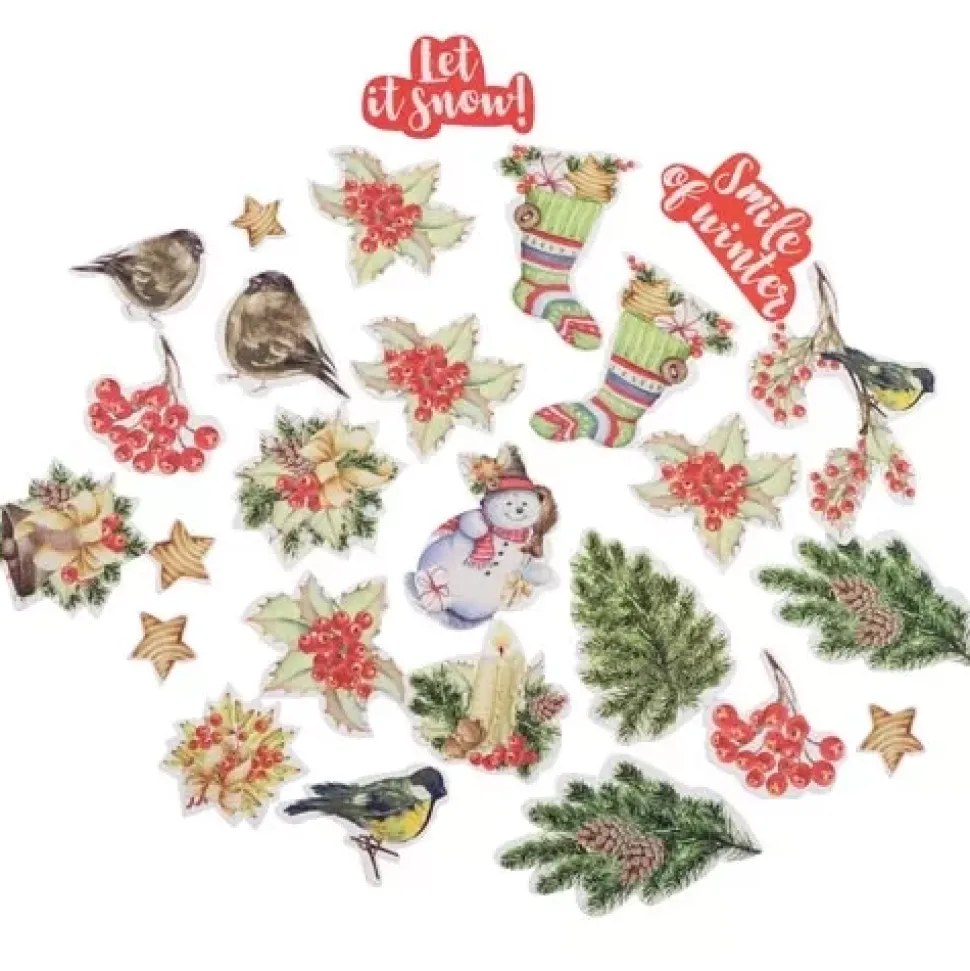 Kit Tarjetas Navideñas Waiting Christmas Fabrika Decoru