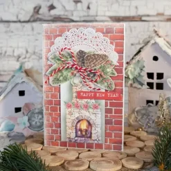 Kit Tarjetas Navideñas Winter Wonders Fabrika Decoru
