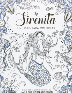 La sirenita Un libro para colorear