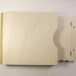 Álbum con ondas y caja libro
